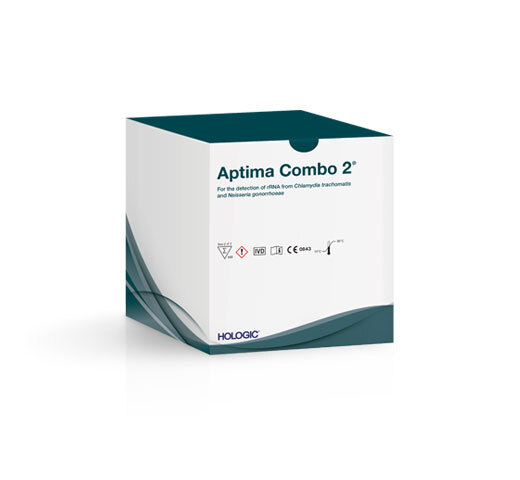 Hologic Aptima Combo 2® Assay (for CT/NG) auf weißem Hintergrund