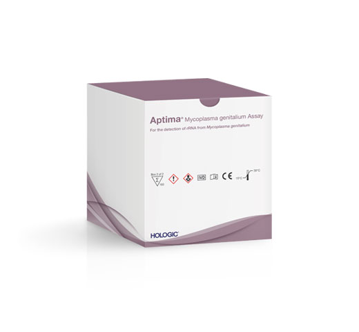 Hologic Aptima® Mycoplasma genitalium Assay auf weißem Hintergrund