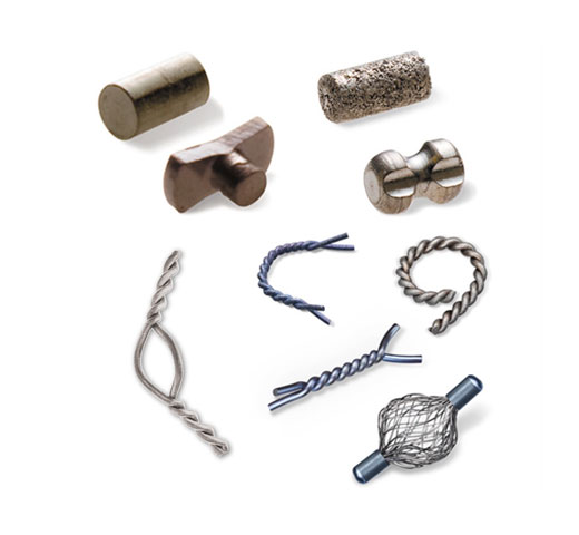 Hologic Brustbiopsiemarker vor weißem Hintergrund