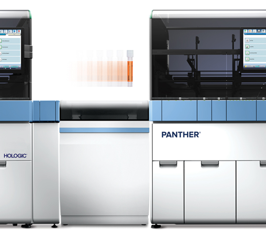 Hologic Panther® Trax auf weißem Hintergrund