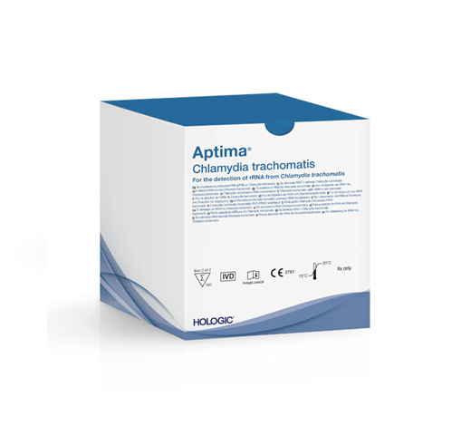 Aptima® Chlamydia trachomatis Assay auf weißem Hintergrund