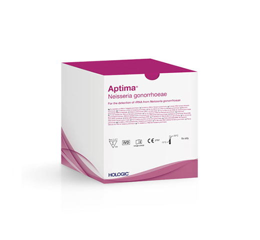 Aptima® Neisseria gonorrhoeae Assay auf weißem Hintergrund