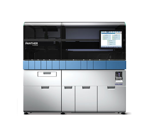 Hologic Panther Fusion® System auf weißem Hintergrund