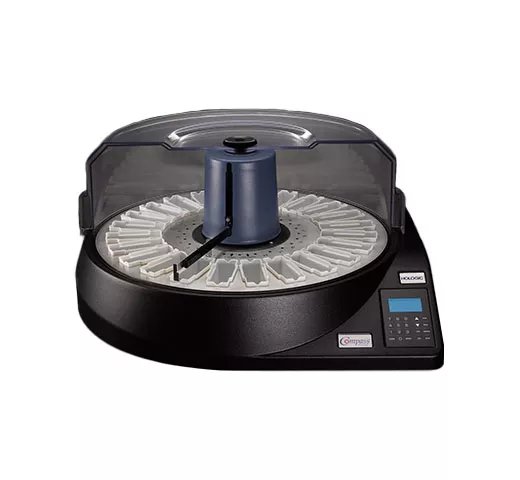 ThinPrep Compass Stainer auf weißem Hintergrund