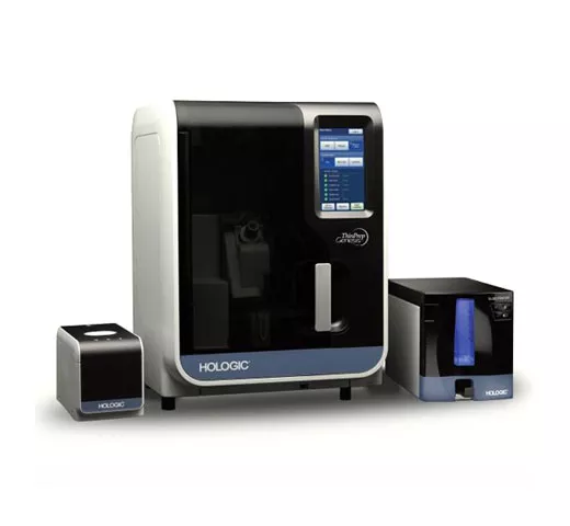 ThinPrep® Genesis™ Processor auf weißem Hintergrund