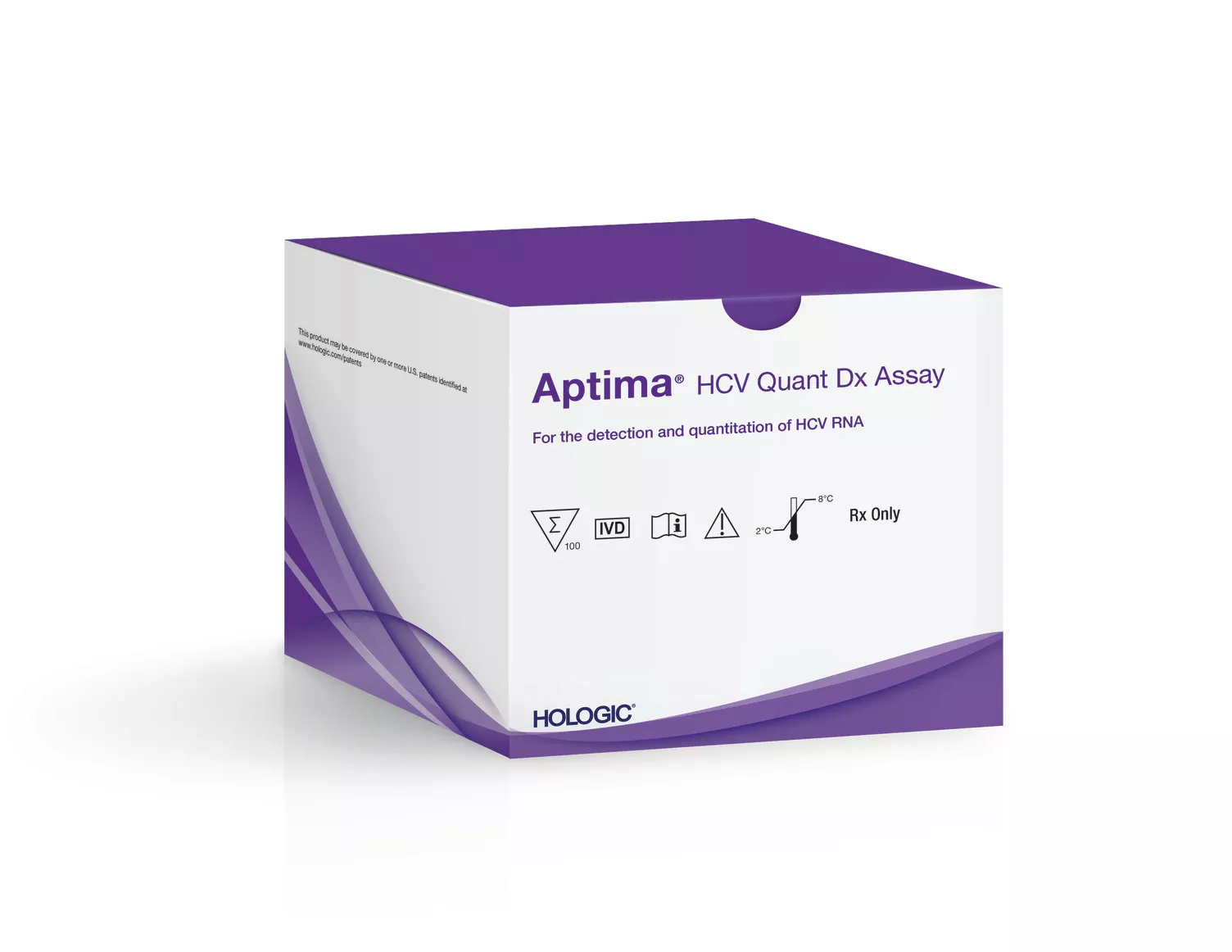 Aptima™ HCV Quant Dx Assay auf weißem Hintergrund