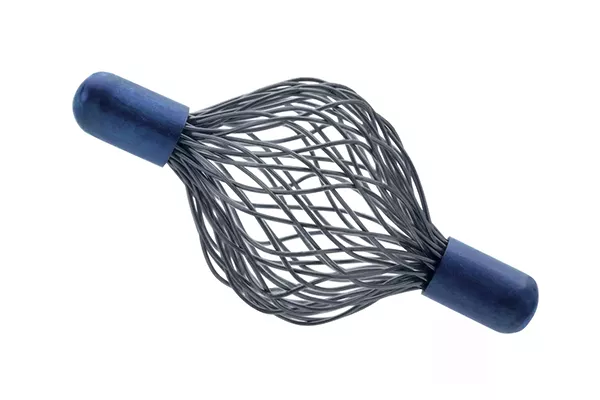 Biopsiemarker vor weißem Hintergrund