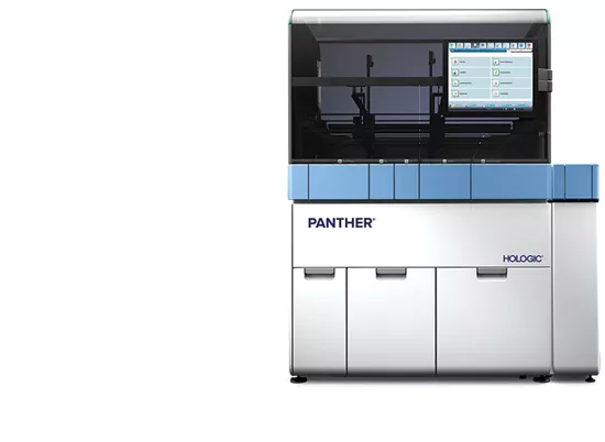 Panther Plus vor weißem Hintergrund