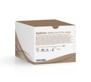 Hologic Aptima® SARS-CoV-2 /Flu Assay auf weißem Hintergrund