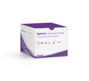 Hologic Aptima™ HCV Quant Dx Assay auf weißem Hintergrund